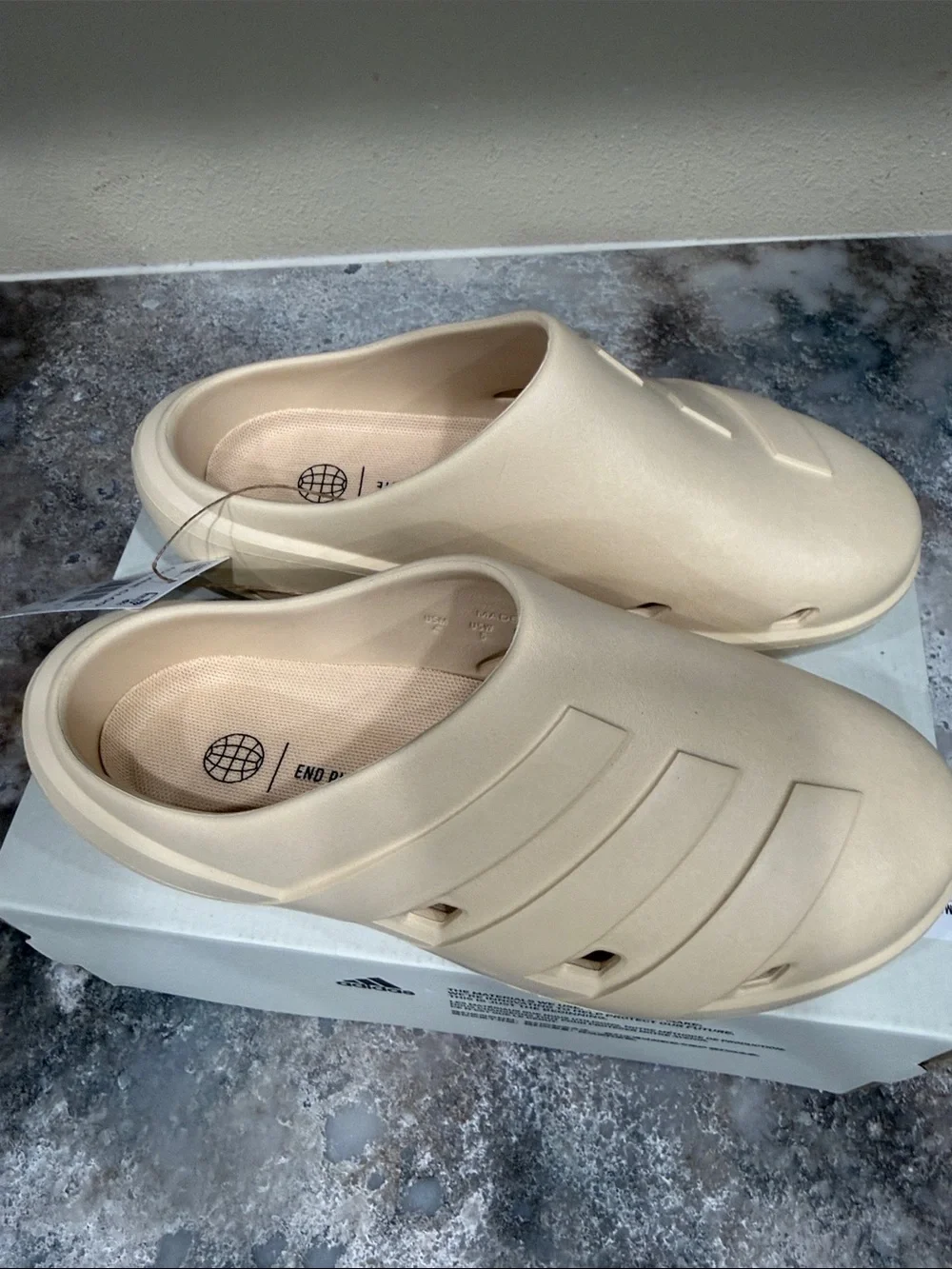 adidas Adicane Clog Kids Sandals in Beige